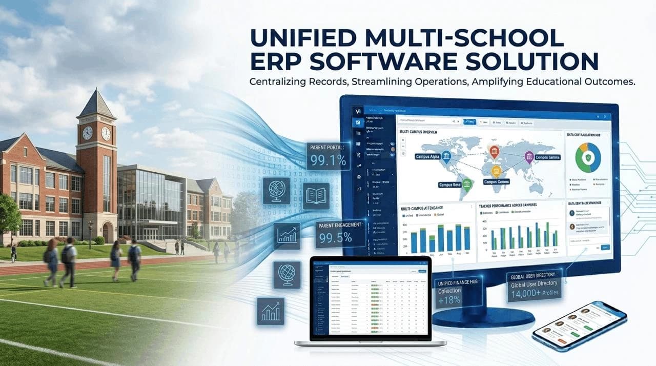 Multi School Management ERP